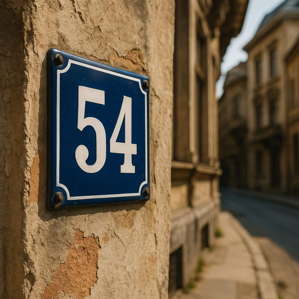 Plăcuțele cu număr de casă: istorie, stil și tradiții